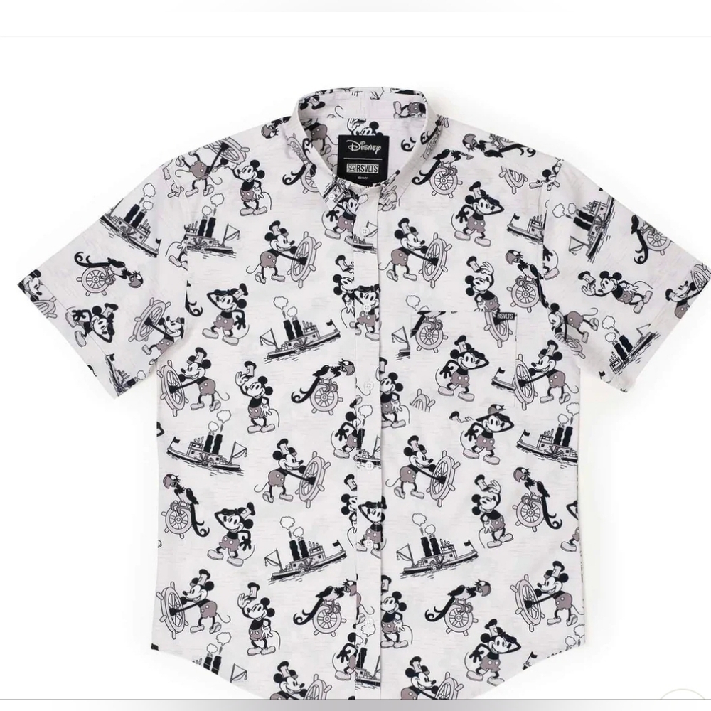 MENS RSVLTS Disney 100 Steamboat Mickey Mouse Kunuflex 4XL Limited Edition